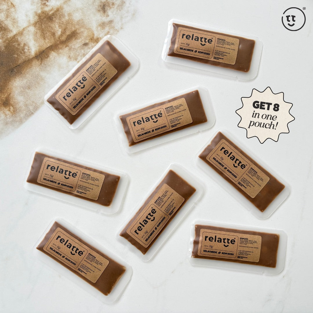 Milk Coffee Spread Travel Size 15gr x 8pcs