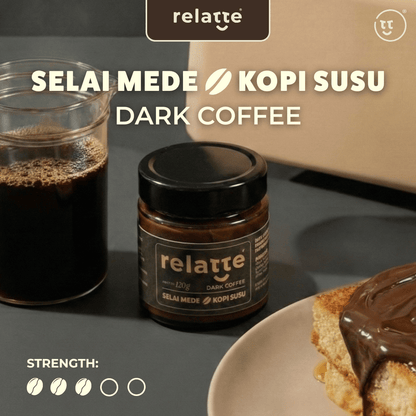 Dark Coffee Spread by Relatte