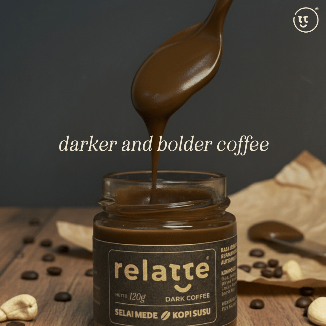 Dark Coffee Spread by Relatte