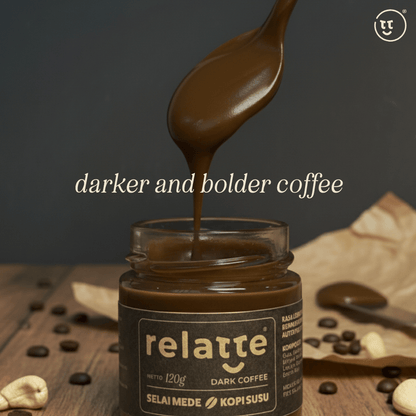 Dark Coffee Spread by Relatte