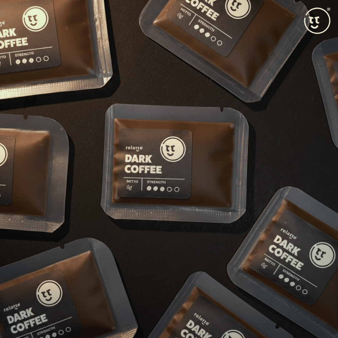Dark Coffee Spread To Go (6gr x 10pcs) by Relatte