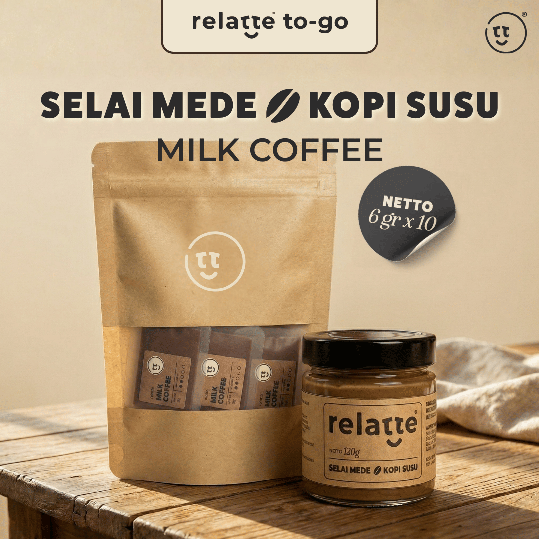 Milk Coffee Spread To Go (6gr x 10pcs) by Relatte